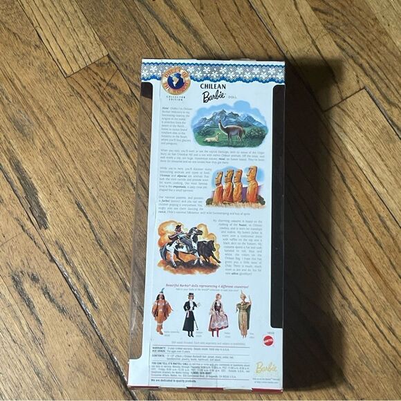 Chilean Barbie Doll Dolls of World
#18559 Collector Edition 1997
Mattel Chile - Picture 3 of 5